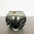 1970s Cubic Green Handblown Crystal Glass Vase from Friedrich Kristall, Germany, 1970s For Sale - Image 5 of 13