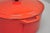 Red Late 20th Century Martha Stewart Collection Red Cast Iron Dutch Oven Covered Pot For Sale - Image 8 of 11