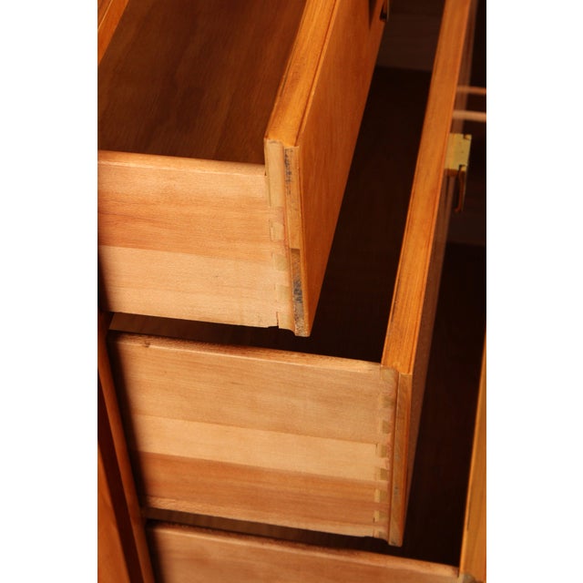 Hickory White Genesis Collection Biedermeier Style Triple Dresser For Sale - Image 9 of 18