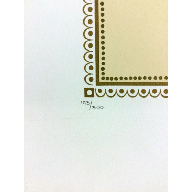 For your consideration is a gorgeous, unframed, hand signed lithograph by artist Erte, father of the Art Deco movement....