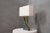 2000 - 2009 Italian Indian Green Marble and Brass Table Lamp, 2000s For Sale - Image 5 of 12