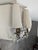 Crystal Wall Sconces with White Shades, Set of 2 For Sale - Image 5 of 12