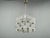 Exceptional vintage crystal glass pendant light produced in kamenicky senov, czechoslovakia, during the 1970s. The pendant...