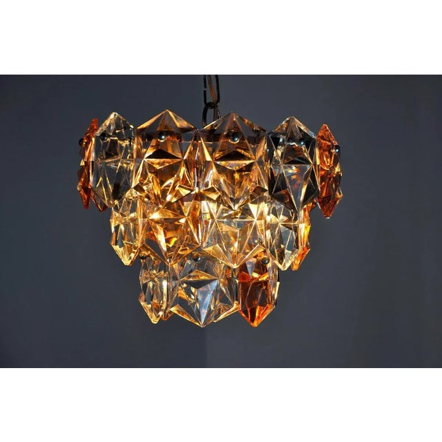 Hollywood Regency German Chandelier by Kinkeldey, 1970s For Sale - Image 3 of 7