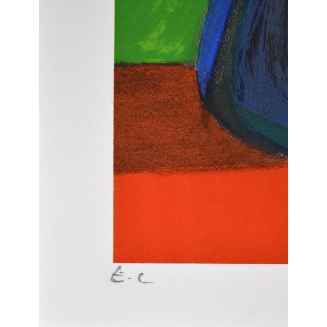 Marcel Mouly Hand Signed Lithograph La Guitare Printers Proof For Sale - Image 4 of 5