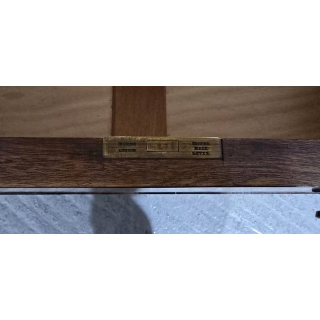 1900 - 1909 Small Mahogany Linen Press, 1900s For Sale - Image 5 of 18