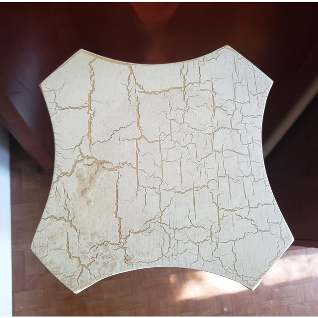 1990s Carved Corinthian Resin Pedestal Stand For Sale In Washington DC - Image 6 of 10