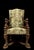 Renaissance High Back Armchair in Carved Walnut after Andrea Brustolon For Sale - Image 3 of 6