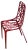 Red New Eiffel Tower Chair by Alain Moatti For Sale