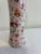 Victorian Vintage Godinger Antique Reflections Pink Rose Porcelain Vase With Heart Pierced Rim For Sale - Image 3 of 10