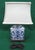 Ralph Lauren Vintage Ralph Lauren Style Blue & White Table Lamp For Sale - Image 4 of 4