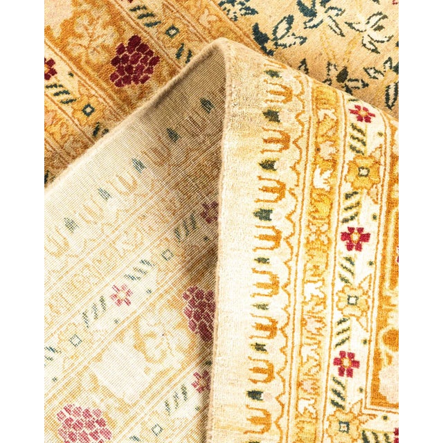 Mogul, One-of-a-Kind Hand-Knotted Area Rug in Ivory, 12' 1" x 18' 7" For Sale In New York - Image 6 of 8