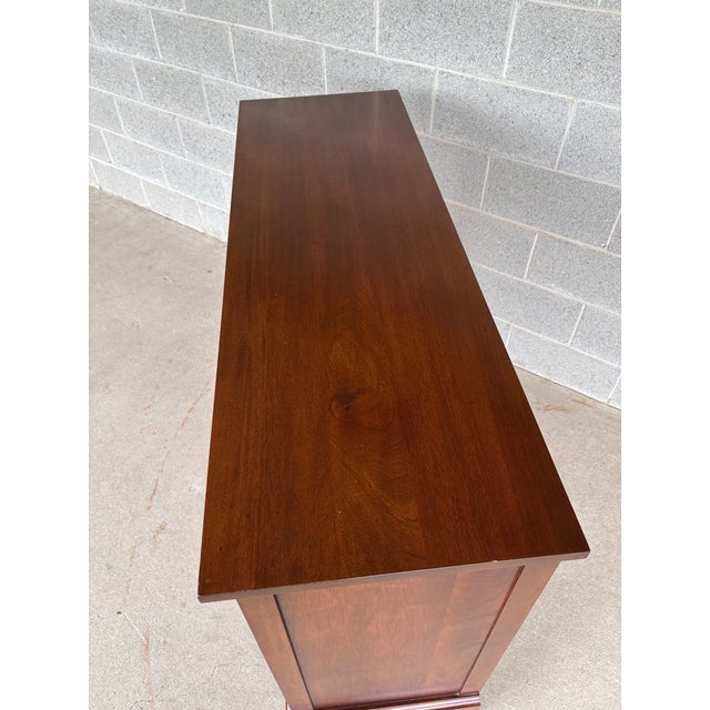 Craftique Mahogany Federal Style 54" Sideboard-Buffet For Sale In Philadelphia - Image 6 of 17