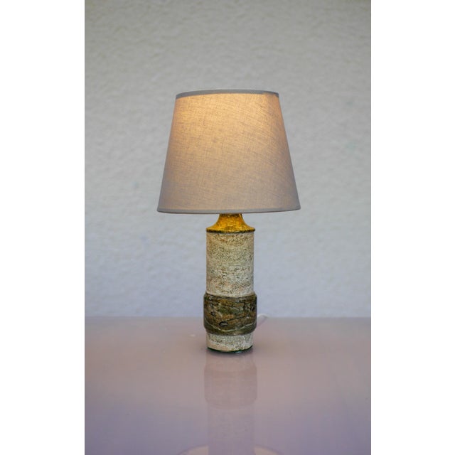 Mid-Century Modern Green-Grey Marble Lamp from Yxhult Kolmården, Sweden For Sale - Image 11 of 17