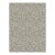Panthera Spotted Leopard Hand-Looped Area 9' x 12' Rug - Pearl Gray For Sale