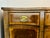 Brass Vintage Federal Style Banded Mahogany Bowfront Sideboard- 50”x39.5”x22” For Sale - Image 8 of 12