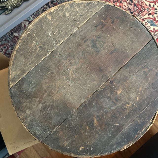 American 19th C. Extra Large Bentwood Pantry/Cheese Box For Sale - Image 3 of 6
