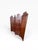 Mid 20th Century Vintage Chinese Black Lacquer Folding Screen With Mother-of-Pearl Inlay For Sale - Image 5 of 8