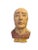 Ceramic Antique Italian Impruneta Terracotta Statue of Giotto Di Bondone | Hand-Painted Sculpture | Florence, Circa 1880 For Sale - Image 7 of 7