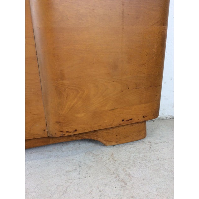 Mid Century Modern Headboard & Footboard by Heywood Wakefield For Sale - Image 12 of 12