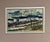 Original Swedish Oil on Panel – “Landscape with Houses and Trees” by Stig Hallblom – Signed – Vintage & Framed – 90 × 59.5...