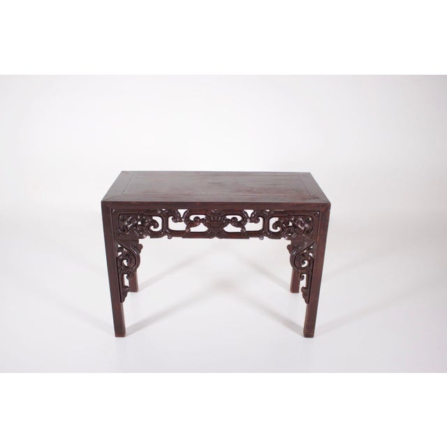 Small Chinese Console Table, 1900s For Sale - Image 5 of 11