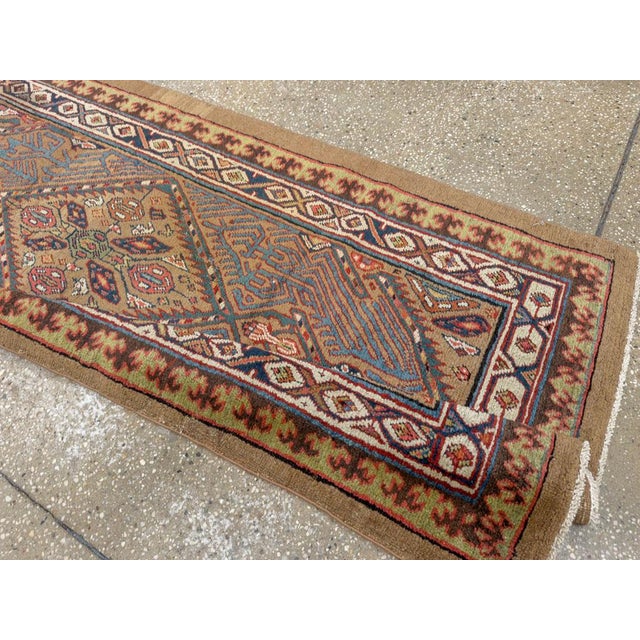 Galerie Shabab Collection Early 20th Century Persian Serab Runner For Sale - Image 9 of 10