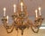 Mid 20th Century Italian Gilt Bronze Baroque / Rococo Style 10 Light Chandelier For Sale - Image 4 of 17