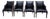 Vintage Contemporary Serpentine Chairs by Donghia - 4 For Sale