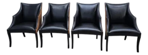 Vintage Contemporary Serpentine Chairs by Donghia - 4