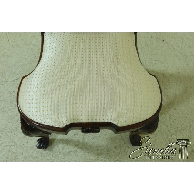 Stickley Set of 8 Stickley Colonial Williamsburg Mahogany Dining Room Chairs For Sale - Image 4 of 13