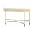 Contemporary Pair of Himalaya DemiLune Console Tables For Sale - Image 3 of 8