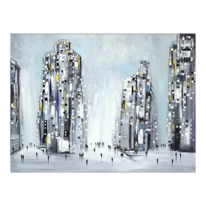 "Early City Stroll" Original Artwork by Ekaterina Ermilkina