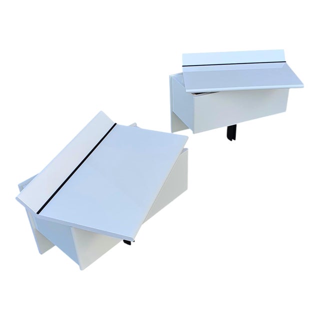 Bedside Tables by Paolo Piva for B&B Italia, Set of 2 For Sale