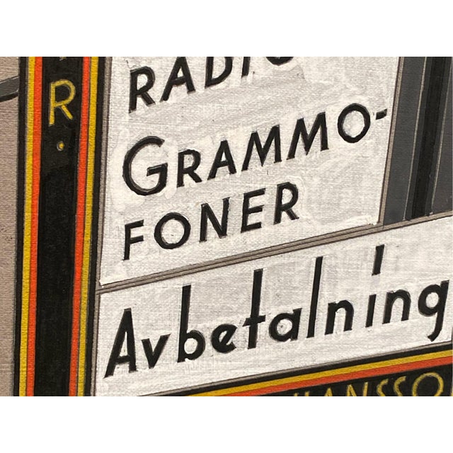 Swedish Art Deco Advertising Sign Gouaches, 1930s, Set of 6 For Sale - Image 12 of 17