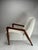 Wood Mid-Century Italian Armchair in Wood and Fabric in the style of Paolo Buffa, 1950 For Sale - Image 7 of 12