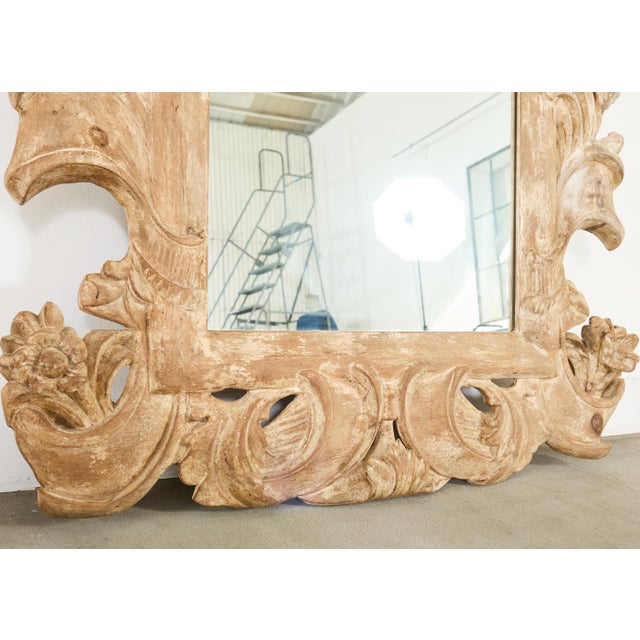 Dennis & Leen Baroque Carved New York Spanish Mirror For Sale - Image 10 of 18