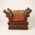 Antique Indian Brass-Studded Rope Pidha Chairs - a Pair For Sale - Image 4 of 6