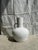 Large Handcrafted Terracotta Vase Painted White with Double Handles For Sale - Image 9 of 18
