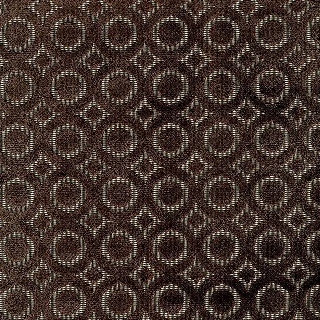 Mid-Century Modern Sample - Schumacher Deco Velvet Fabric in Java For Sale - Image 3 of 3