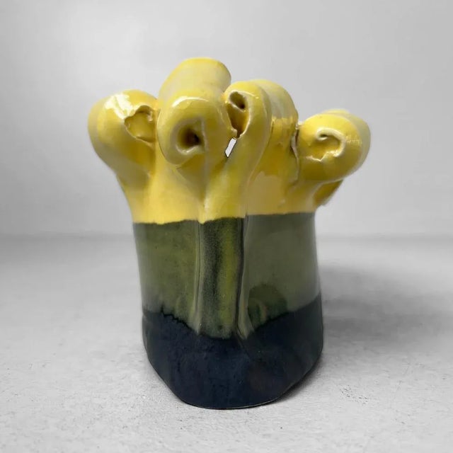 Ceramic Mid-Century Ceramic Ikebana Centerpiece, Japan, 1950s For Sale - Image 7 of 18