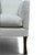 Baby Blue Rose Tarlow Regency Sabreleg Armchair For Sale - Image 8 of 8