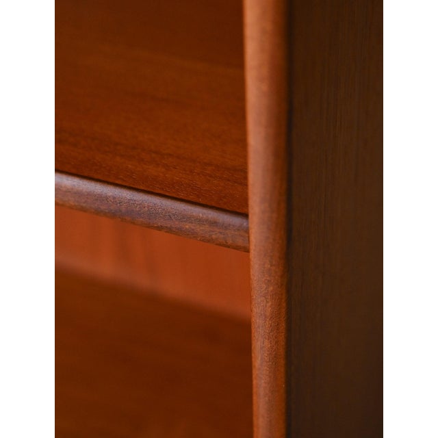 Wood Vintage Bookcase with Doors, 1960s For Sale - Image 7 of 10