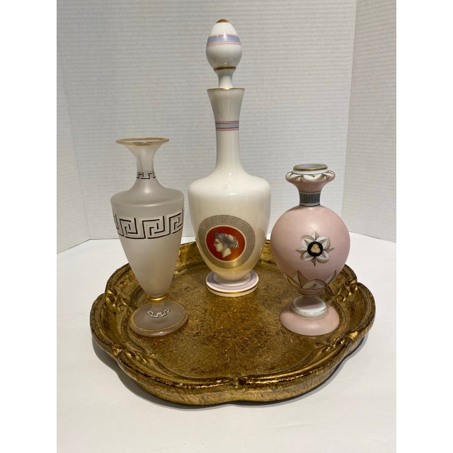 Mid 20th Century Vintage Gold-Tone Florentine Tray For Sale - Image 5 of 7