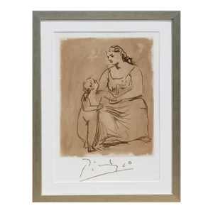 1980s "Maternité" Lithograph After Pablo Picasso