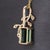 Metal 3.4cts Chrome Tourmaline Pendant With Natural Diamond Accents: 14k Solid Gold For Sale - Image 7 of 7