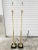 Vintage Remington Trumpet Brass Floor Lamps-A Pair For Sale - Image 9 of 12