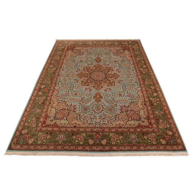 Middle Eastern Hand-Knotted Rug For Sale - Image 10 of 10