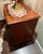 Chestnut Vintage Drexel Heritage Night Stand in Burlwood and Walnut Marquetry. For Sale - Image 8 of 10