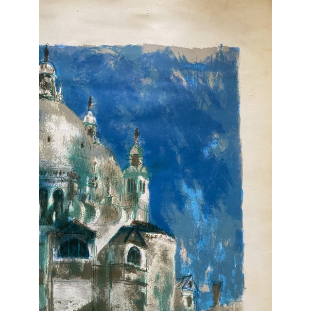 Lucien Fontanarosa, Salute Venezia, 1970s, Artwork on Paper For Sale - Image 3 of 10